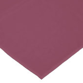 Minimalistisch donkerdonkerdonker Paars met Uni-kl Medium Tafelloper (Hoek)