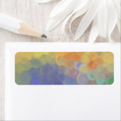 Minimalistisch druiven Leeg label (Insitu)