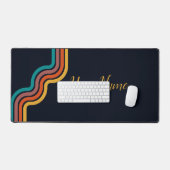Minimalistisch Dynamic Boho Road Abstract Stromen Bureaumat (Keyboard & Muis)