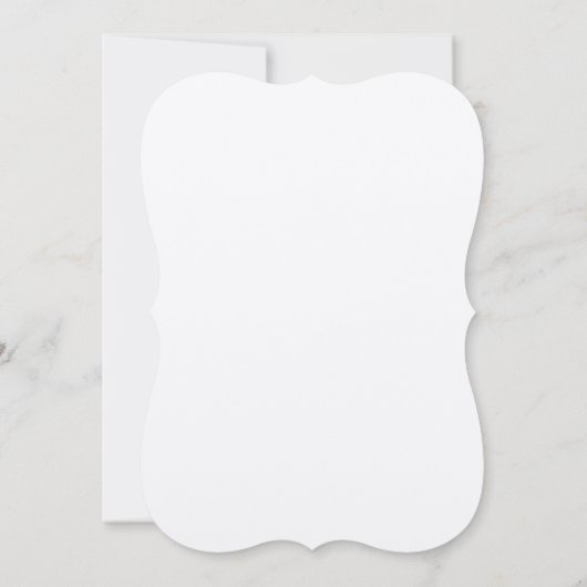 Minimalistisch Eenvoudig Gold Black en White Weddi Kaart (Achterkant)