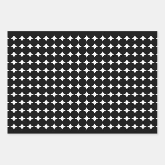 minimalistisch eenvoudig mannelijk zwart inpakpapi inpakpapier vel (Voorkant 3)