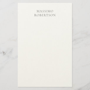 Minimalistisch Eenvoudig Modern  Briefpapier