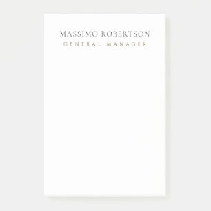 Minimalistisch Eenvoudig Modern Post-it® Notes