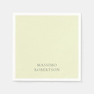 Minimalistisch Eenvoudig Modern  Servet
