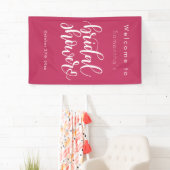 Minimalistisch eenvoudig script | Moderne bruiloft Spandoek (Insitu)