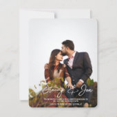 Minimalistisch eenvoudig | Uitnodiging voor gepers (Voorkant)