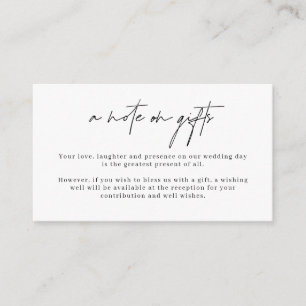 Minimalistisch eenvoudige wending Well Note over c Informatiekaartje