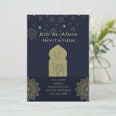 Minimalistisch Eid al-adha Kaart (Staand voorkant)