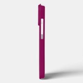 Minimalistisch Eigen monogram - wit Case-Mate iPhone Case (Achterkant / Links)
