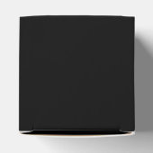 Minimalistisch elegancerende kalligrafie-bruiloft  bedankdoosjes (Bovenkant)