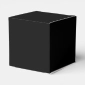 Minimalistisch elegancerende kalligrafie-bruiloft  bedankdoosjes (Achterkant)