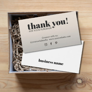 Minimalistisch elegant Black Faux Silver Hartelijk Visitekaartje