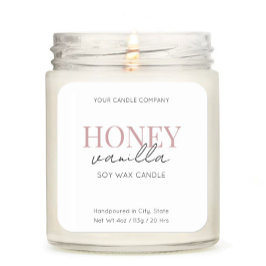 Minimalistisch Elegant Candle Cosmetische Sticker 