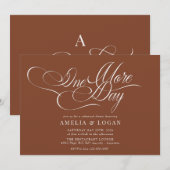 Minimalistisch Elegant Chic | repetitie diner Kaart (Voorkant / Achterkant)