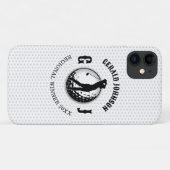 Minimalistisch elegant golfontwerp Case-Mate iPhone case (Achterkant (horizontaal))