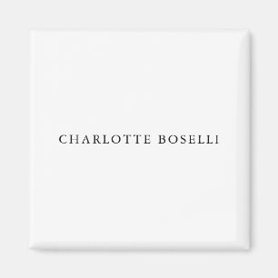 Minimalistisch elegant klassiek, eenvoudig magneet