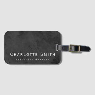Minimalistisch elegant klassieker bagagelabel