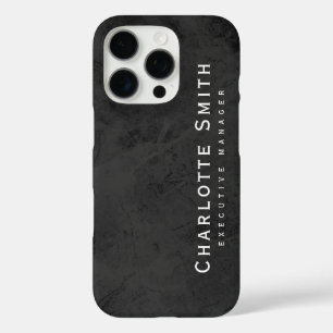 Minimalistisch elegant klassieker iPhone 16 pro hoesje
