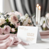 Minimalistisch Elegant Modern Wedding Ceremony Pro Programma