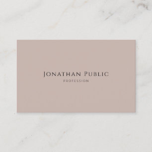 Minimalistisch elegant ontwerp Moderne Sjabloon Lu Visitekaartje