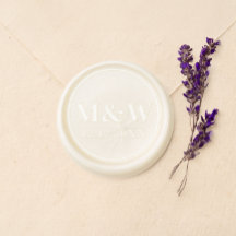 Minimalistisch Elegant Script Eenvoudig Monogram