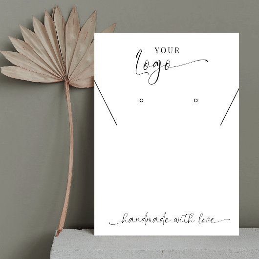 Minimalistisch Elegant Script Logo juwelier displa Visitekaartje