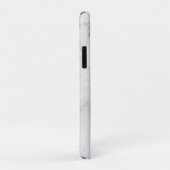 Minimalistisch Elegant Wit Marmer Monogram Case-Mate iPhone Case (Achterkant/rechts)