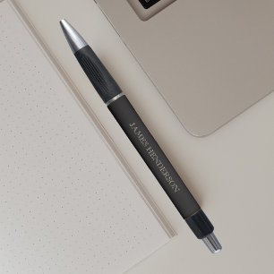 Minimalistisch elegant zwart pen