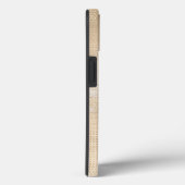 Minimalistisch elegante champagne Sparkle Case-Mate iPhone Case (Achterkant / Rechts)