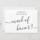 Minimalistisch en eenvoudig gemaakt van de Kaart v (Voorkant)