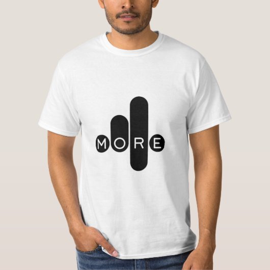 Minimalistisch esthetisch T-shirt design trendy gr (Voorkant)