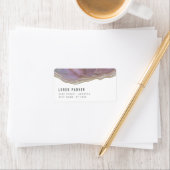 Minimalistisch etiket van de driedaagse lavenaarsm (Insitu)