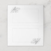 Minimalistisch Floral (Buitenkant ongevouwen)