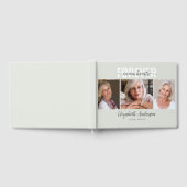 Minimalistisch forever in onze hartfoto begrafenis gastenboek (Volledig)