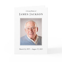 Minimalistisch Fotobegrafenisprogramma Orde van Se