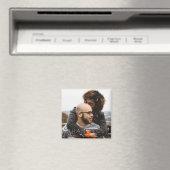 Minimalistisch fotohuwelijk Hartelijk dank Magneet (Insitu (Vaatwasser))