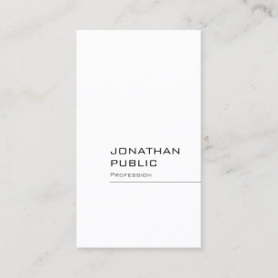 Minimalistisch Geavanceerd Ontwerp Modern Eenvoudi Visitekaartje