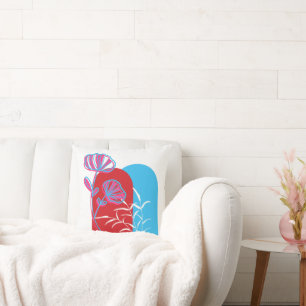 MINIMALISTISCH GEBOGEN TRENDY ONTWERP KUSSEN