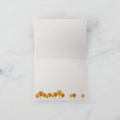 Minimalistisch Geometric Happy Thanksgiving-script Bedankkaart (Binnen)