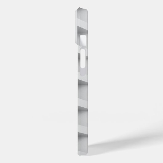 Minimalistisch geometrisch 3D-wandpatroon Case-Mate iPhone Case (Achterkant / Links)