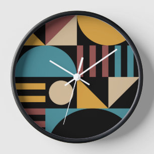 Minimalistisch geometrisch midden eeuw modern Abst