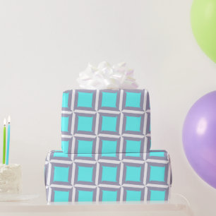 Minimalistisch geometrisch patroon cadeaupapier