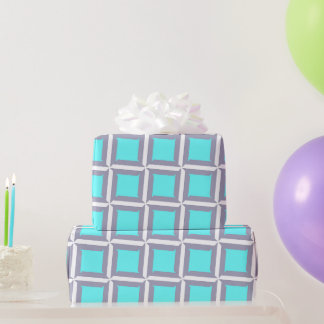 Minimalistisch geometrisch patroon cadeaupapier