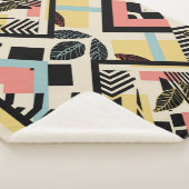 Minimalistisch geometrisch: Patroonontwerp Sherpa Deken (3/4)