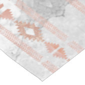 minimalistisch geometrisch roos goud aztec witte m tafelkleed (Gekanteld)