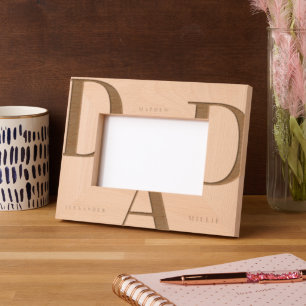 Minimalistisch gepersonaliseerd gegraveerd papa li