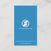 Minimalistisch gepersonaliseerd modern visitekaartje (Voorkant)