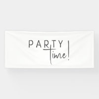 Minimalistisch Geslacht Neutraal Verjaardagsfeestj