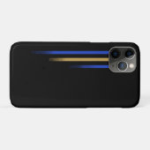 Minimalistisch gestreept Case-Mate iPhone case (Achterkant (horizontaal))