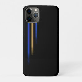 Minimalistisch gestreept iPhone 11 pro hoesje